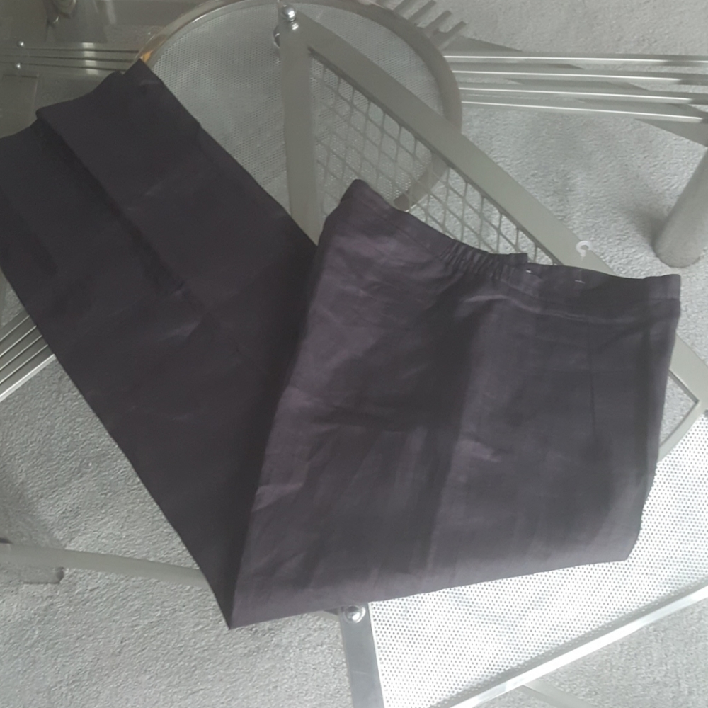 Why New York. Linen lined pants. 18.